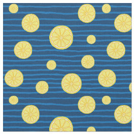 Lemon-Scheiben Stoff
