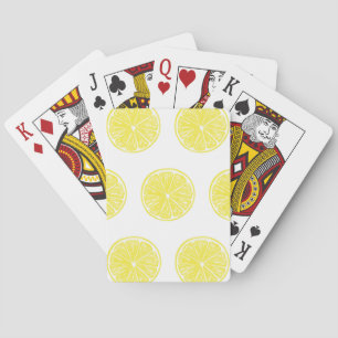 Lemon-Schnittmuster Spielkarten