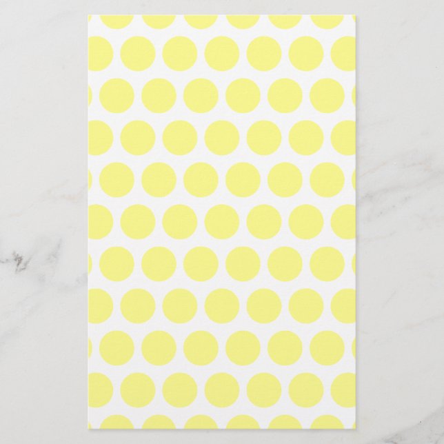 Lemon Sherbet Polka Dots (Vorderseite)