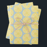 Lemon Slice Amalfi Küste Party Geschenkpapier Set<br><div class="desc">Ein frischer Zusatz zu Ihrem Zitronenmotiv-Party! Dieses vielseitige Papier ist perfekt für Brautpartys,  Geburtstagspartys,  Hauswärme und Ähnliches!</div>