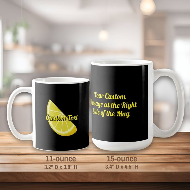 Lemon Slice Kaffeetasse (Von Creator hochgeladen)