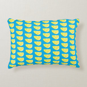 Lemon Slice Pattern Dekokissen