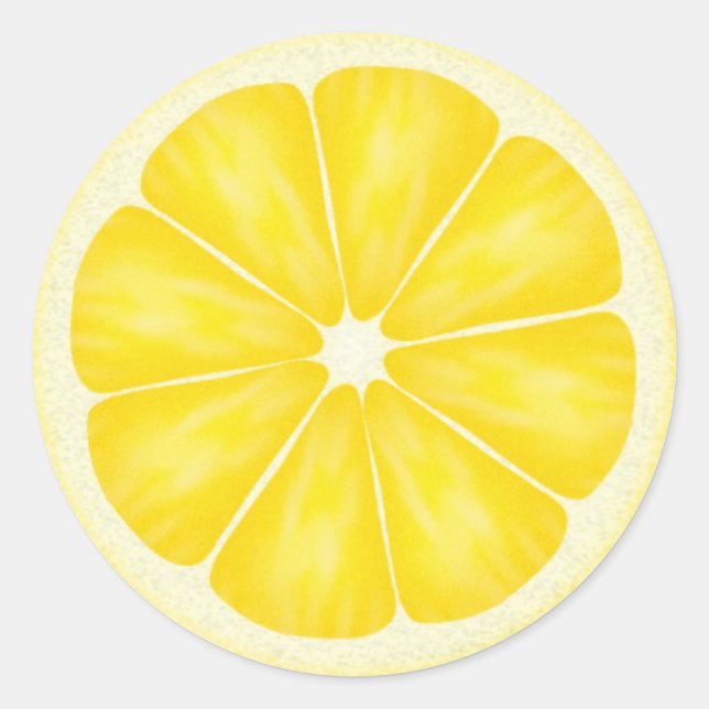 Lemon Slice Stickers (Vorderseite)