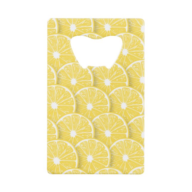 Lemon slices geldbeutel flaschenöffner (Vorderseite)