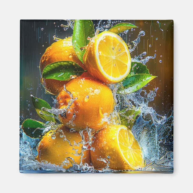 Lemon Splash Magnet (Vorne)