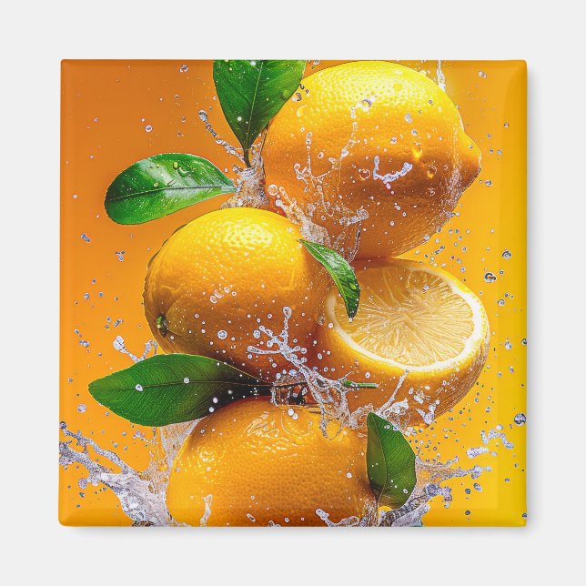 Lemon Splash Magnet (Vorne)
