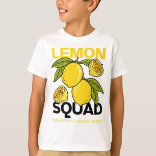 Lemon Squad Funny Lemonade Summer Citrus Frucht T-Shirt