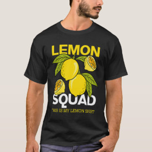 Lemon Squad Lemonade Summer Fruice T-Shirt