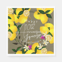 Lemon Squeeze Serviette