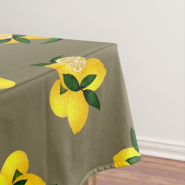 Lemon Squeeze Tischdecke (Beispiel)