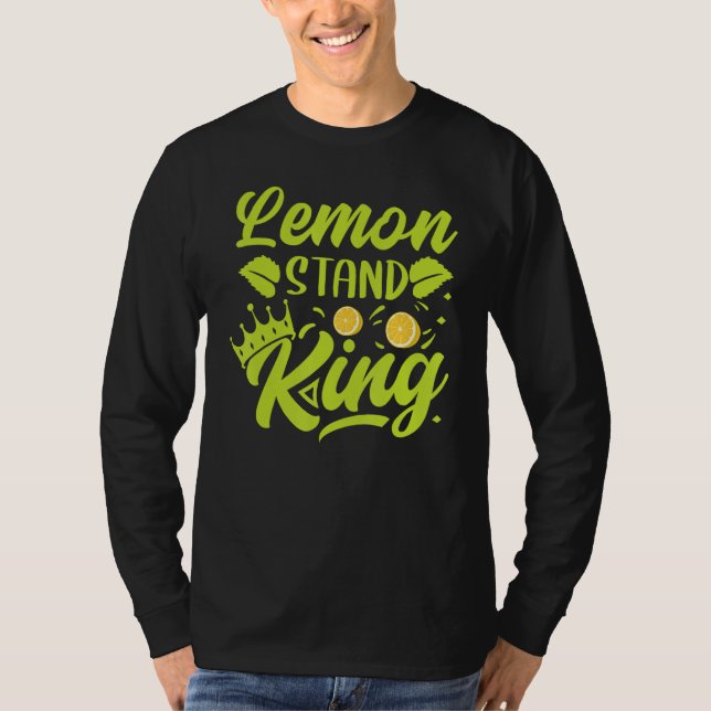 Lemon Stand King  Lemonade Summer  Son  Nephew 1 T-Shirt (Vorderseite)
