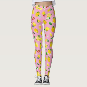 Lemon & Strawberry 1 Leggings