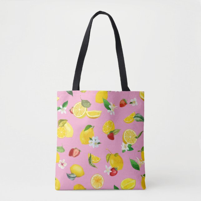 Lemon & Strawberry 1 Tasche (Vorderseite)