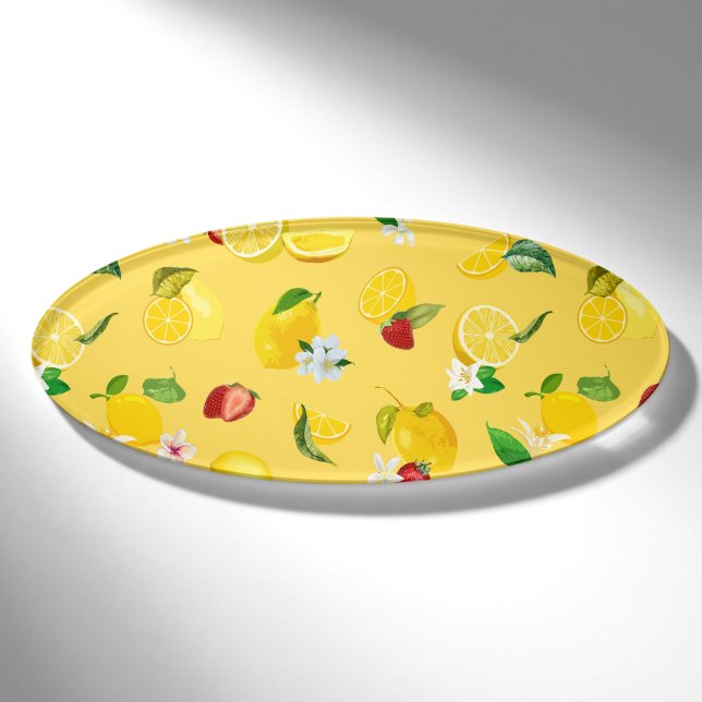 Lemon & Strawberry 3 Namenschild (Vorderseite)