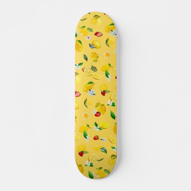 Lemon & Strawberry 3 Skateboard (Vorne)