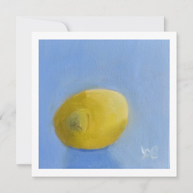 Lemon-Studie Karte (Vorderseite)