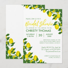 Lemon Summer | Brautparty Einladung