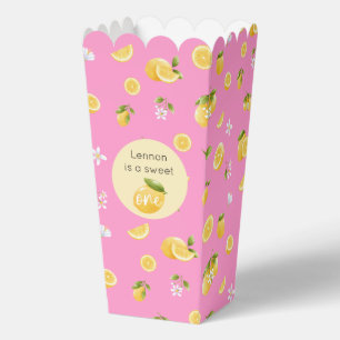 Lemon Sweet One 1. Geburtstag Geschenkschachtel