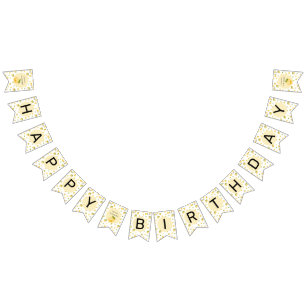 Lemon Sweet One 1. Geburtstag Wimpelkette