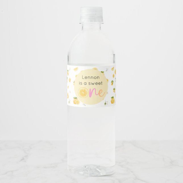 Lemon Sweet One Geburtstag (Vorderseite)