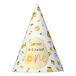 Lemon Sweet One Geburtstag Partyhütchen