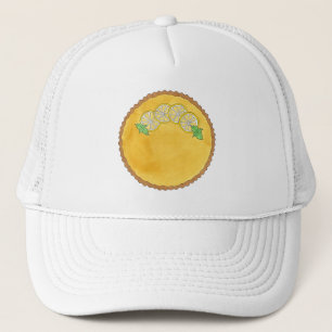 Lemon Tart Tarte au Citron Curd Pie Backfood Truckerkappe