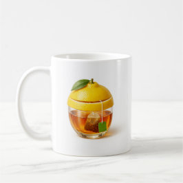 Lemon tea glass Mug - Minimal kitchen design Kaffeetasse