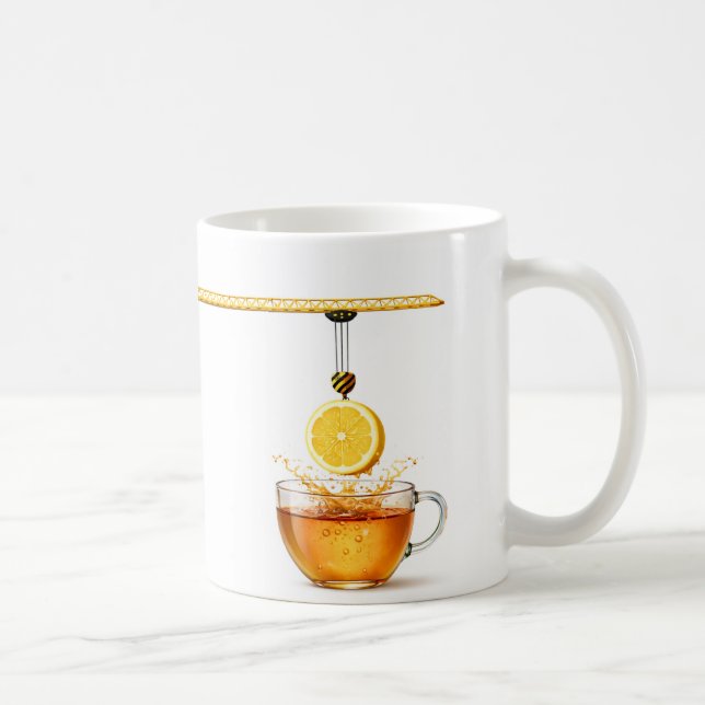 Lemon Tea Under Construction – Creative Constructi Kaffeetasse (Rechts)