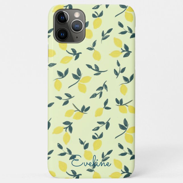 Lemon Theme Case-Mate iPhone Hülle (Rückseite)