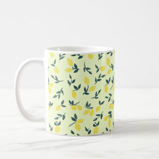 Lemon Theme Kaffeetasse (Links)