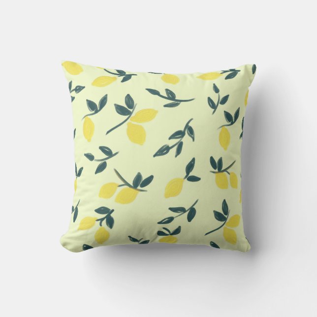 Lemon Theme Kissen (Vorderseite)