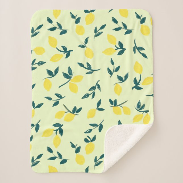 Lemon Theme Sherpadecke (Vorderseite)