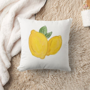 Lemon Throw Pillow Kissen