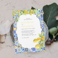 Lemon Tiles | Sommerhochzeit im Mittelmeer
