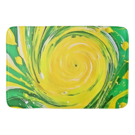 Lemon Tornado Design Badematte