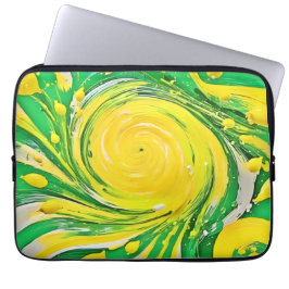 Lemon Tornado Design Laptopschutzhülle