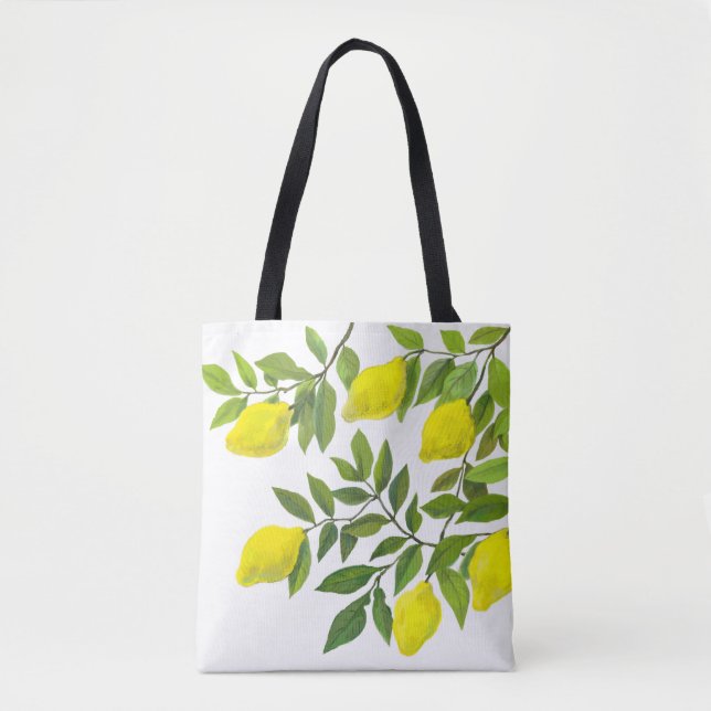 Lemon Tote Bag Tasche (Vorderseite)
