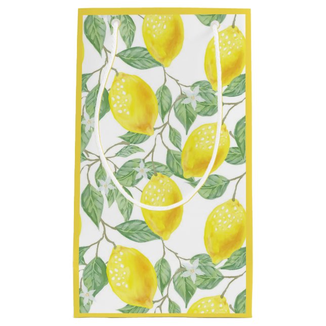 Lemon Tree Geschenktasche Kleine Geschenktüte (Vorderseite)