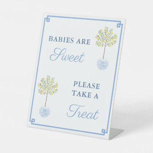 Lemon Tree Nehmen Sie eine Leckerei Babydusche Gef Sockelschild