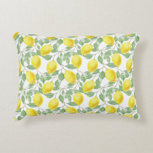 Lemon Tree Pattern Zierkissen