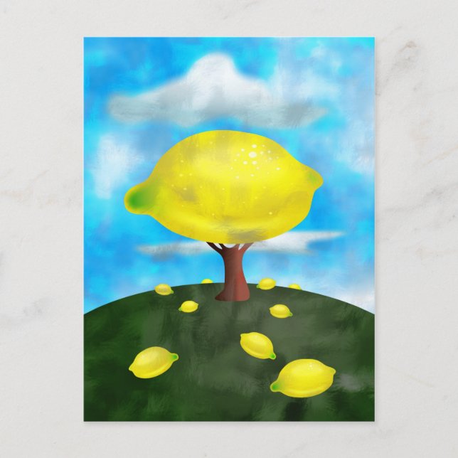 Lemon Tree Postkarte (Vorderseite)