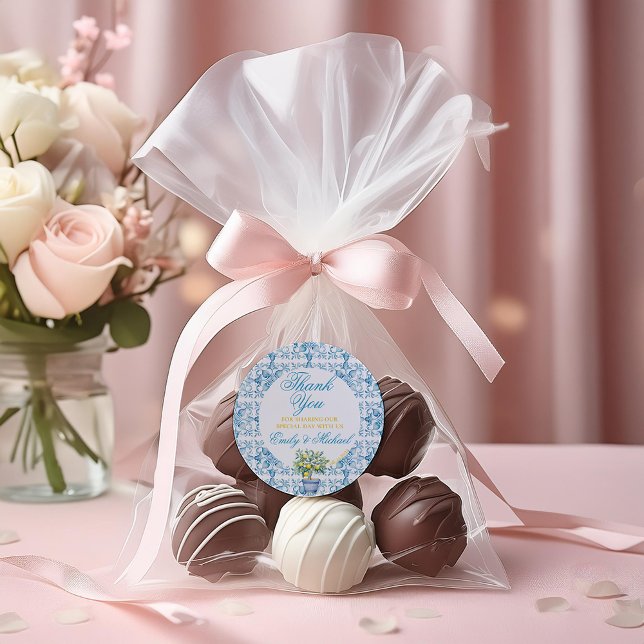 Lemon Trellis Runder Aufkleber (Von Creator hochgeladen)