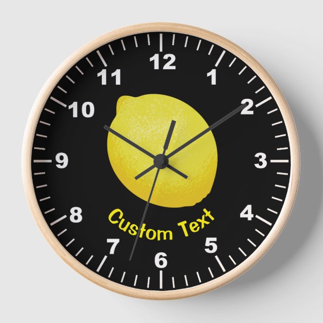 Lemon Uhr (Vorderseite)