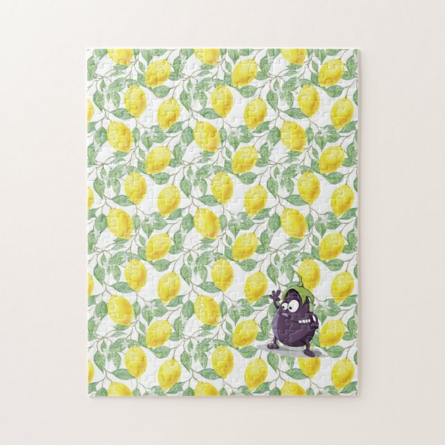 Lemon und das Eggplant Puzzle (Vertikal)