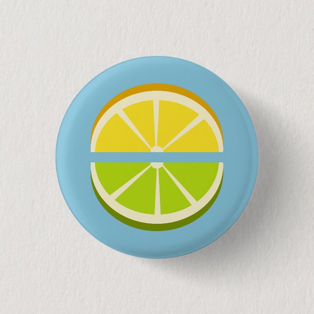 Lemon und Limon Button (Vorderseite)