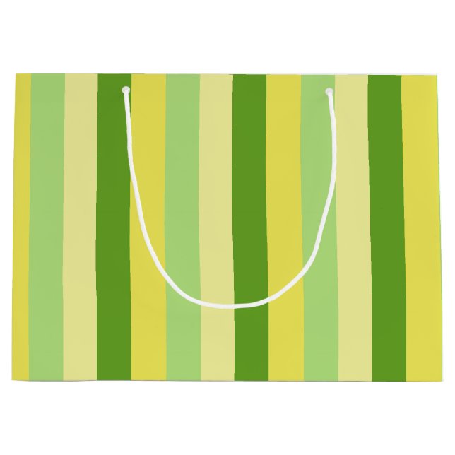 Lemon und Limone große Geschenktasche Geschenktüte (Vorderseite)