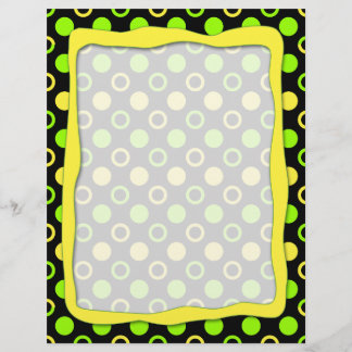 Lemon und Limone Ringe und Polka Dots von ST. Aylo