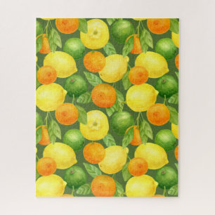 Lemon und Orange Citrus Grove