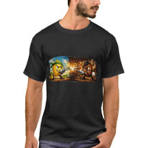 Lemon vs Coffee Duel T-Shirt