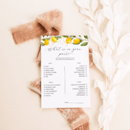 Lemon, was in deinem Brautparty ist